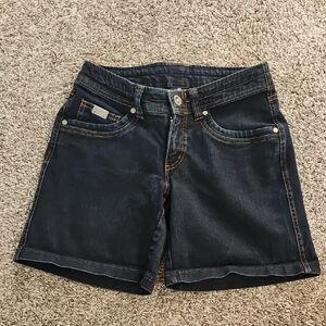 Women's Kuhl Dark Blue Denim Shorts
